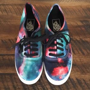 Vans Authentic Lo Pro Cosmic Galaxy Print Shoes